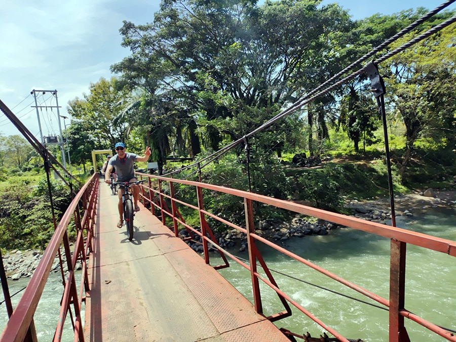 Tour Village by Mountain Bike